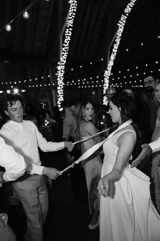 Kailey barefoot, twirling like she owns the dance floor.

